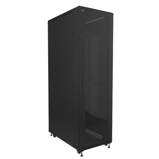 NEXXT SOLUTIONS NPC-T27U66B Gabinete de Piso Semi-Ensamblado 27U 600m x 600m