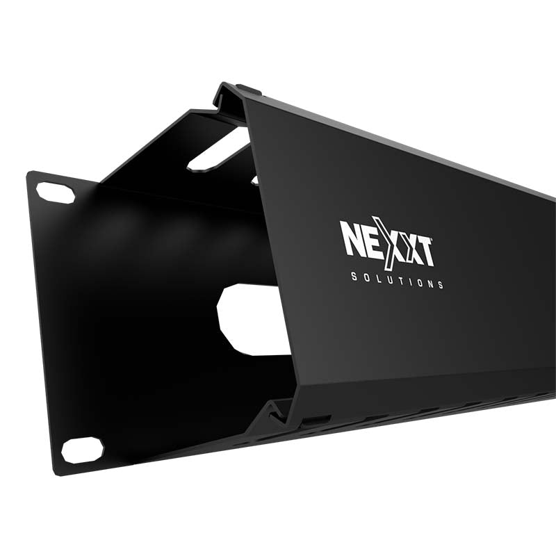 NEXXT SOLUTIONS NPM-DH2UB Organizador de Cables Horizontal 2U 19"