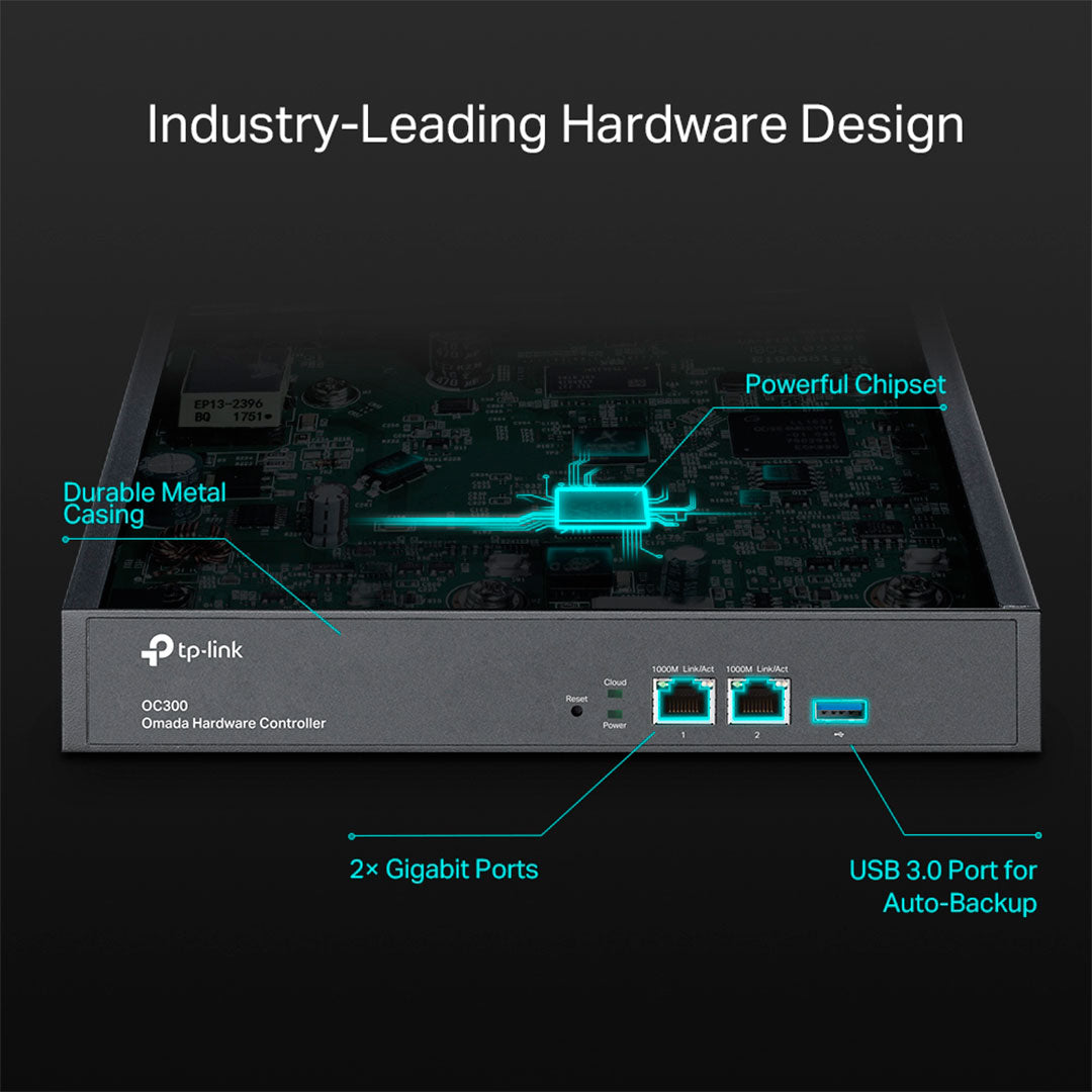 TP-LINK OC300 Controlador Hardware Cloud Omada 500 Puntos