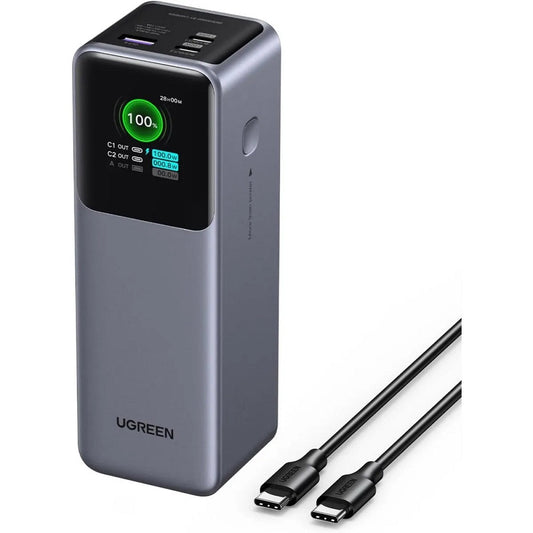 UGREEN PB722 35525B Power Bank con Pantalla Digital 25000mAh 200W