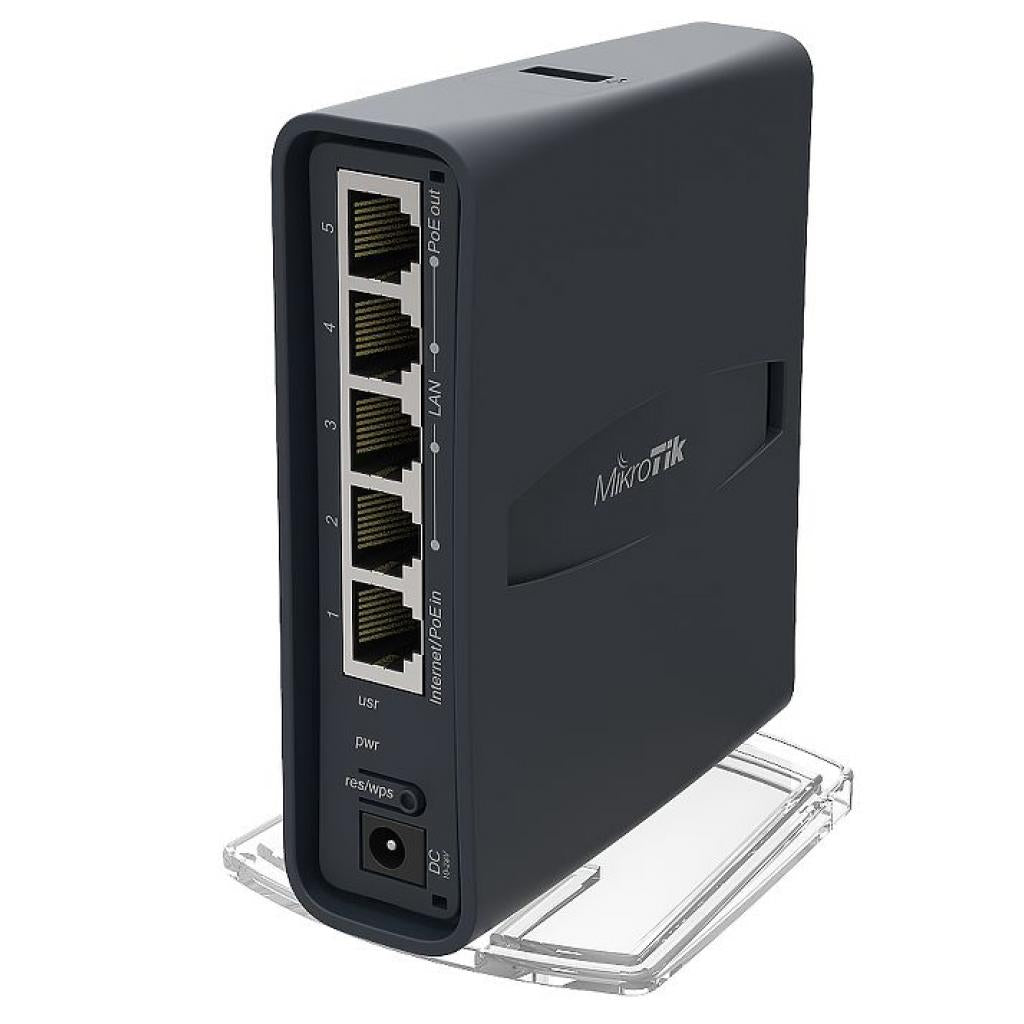 MIKROTIK HAP AC2 Access Point Dual Band 2.4/5GHz AC 5 Puertos Gigabit