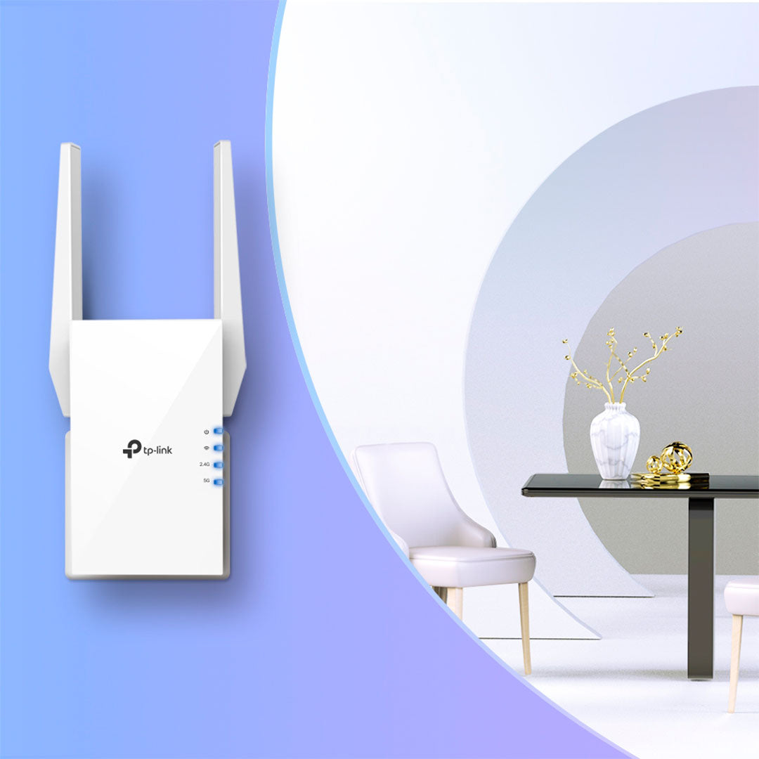 TP-LINK RE505X Repetidor de Señal WiFi6 AX1500 Doble Banda