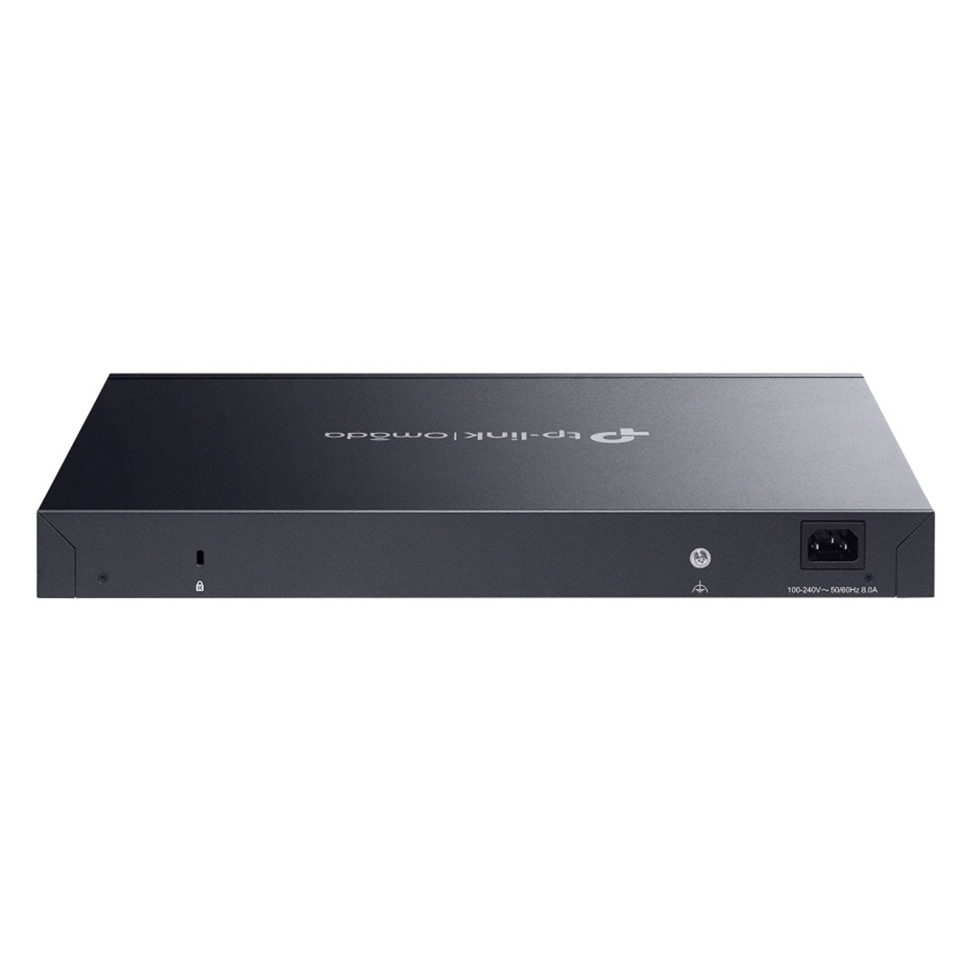 TP-LINK SG3428XMPP Switch Omada L2+ de 24 Puertos Gigabit y 4 SFP+ a 10G con 16 PoE+ y 8 PoE++
