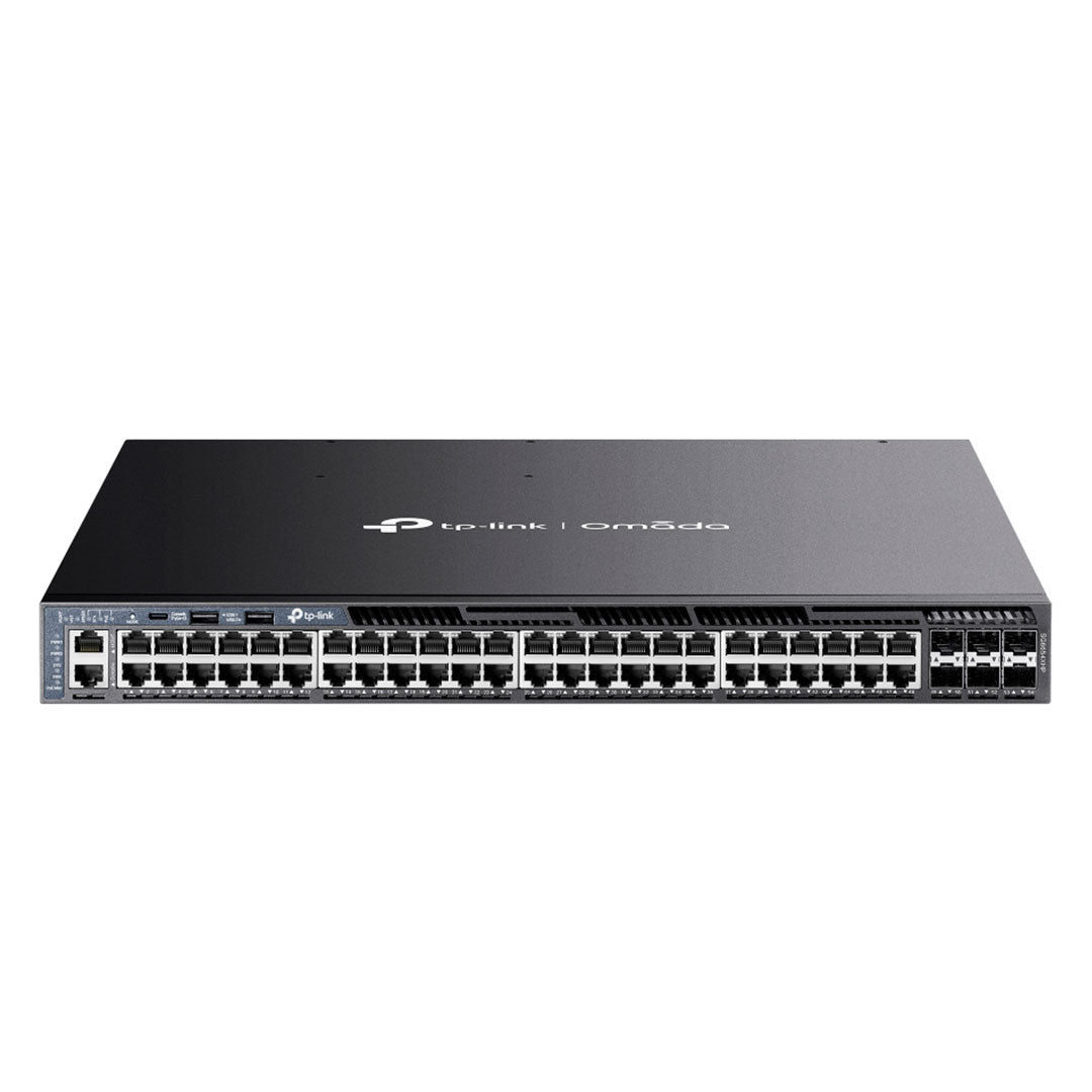 TP-LINK SG6654XHP Switch PoE Omada 48P 6SFP+ 10Gb Stackable L3