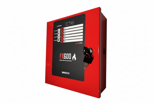 SHOCTIX ST-FX600 Sistema De Alarma De Detección De Incendios 1500mA 12V