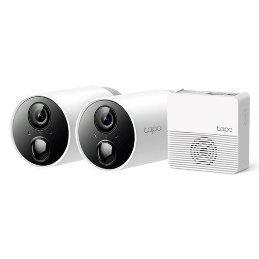 TP-LINK TAPO C400S2 Kit de Cámaras de Seguridad Inteligentes Sin Cable
