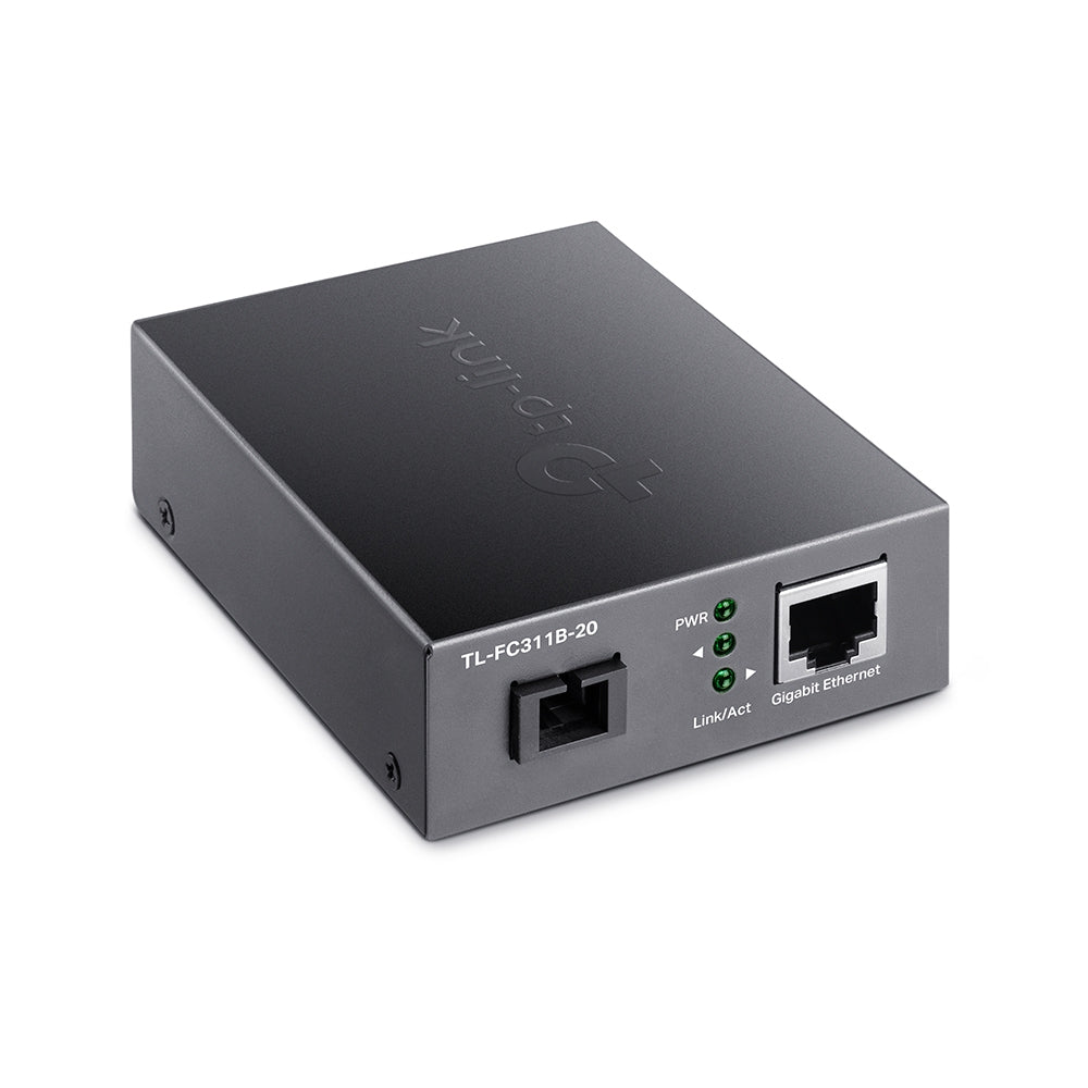 TP-LINK FC311B-20 Media converter Monomodo Omada Gigabit SC 20Km