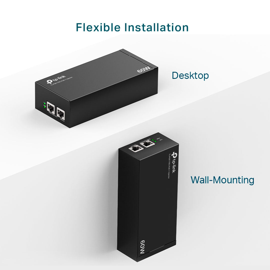 TP-LINK POE170S Inyector PoE++ Omada 2 Puertos Gigabit 60w