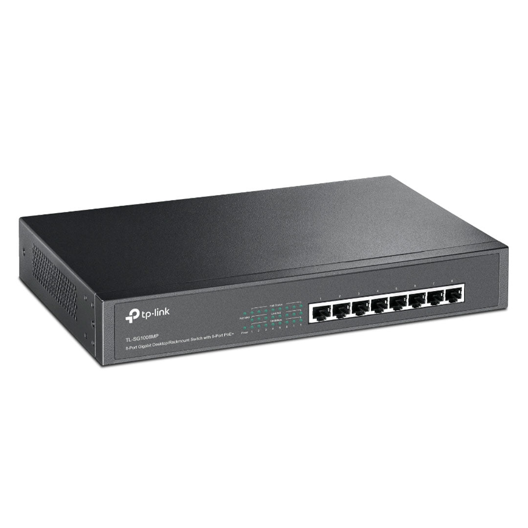 TP-LINK SG1008MP Switch PoE 8 Puertos Gigabit Rackeable