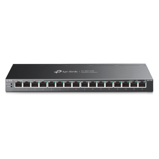 TP-LINK SG116P Switch PoE 16 Puertos Gigabit de Escritorio