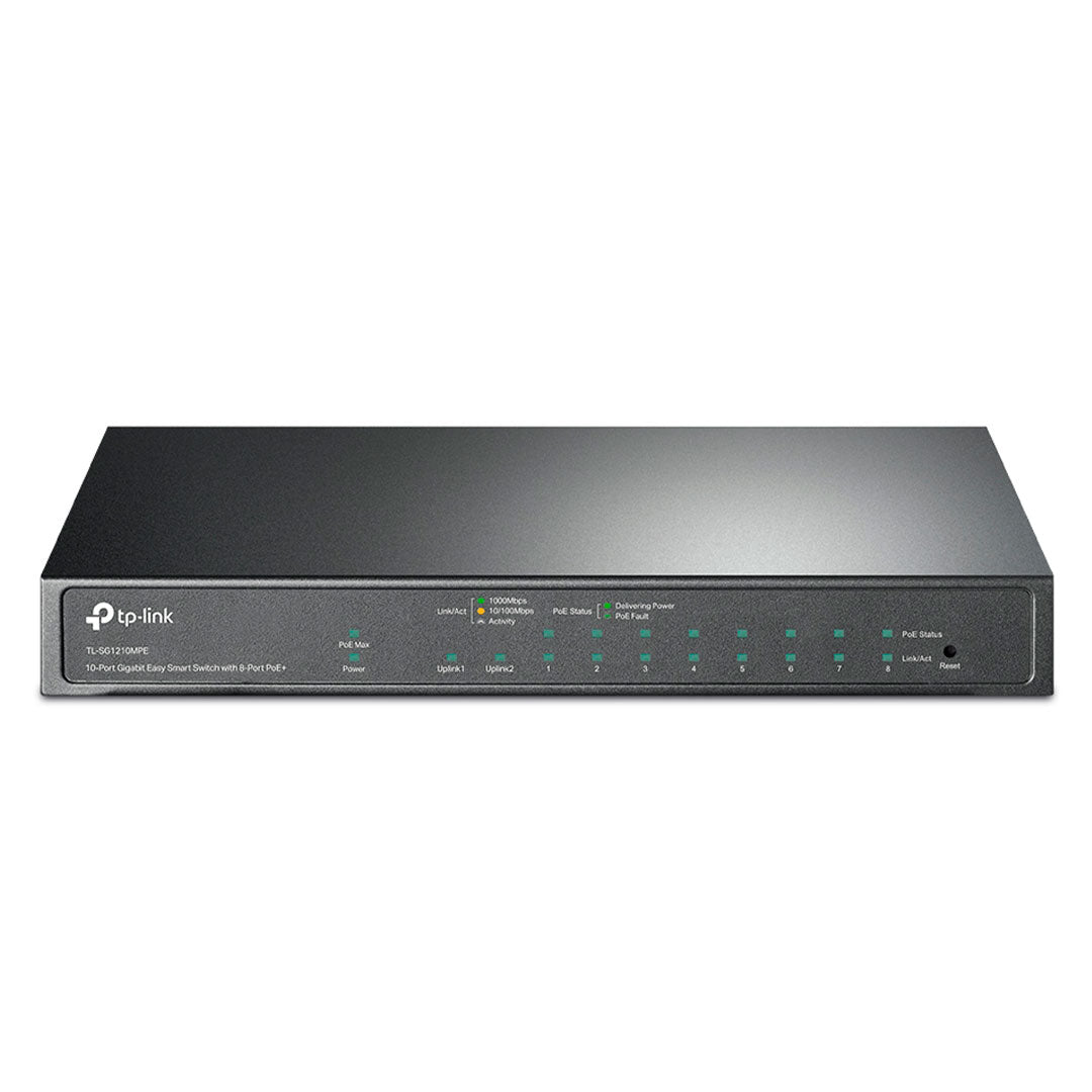 TP-LINK SG1210MPE Switch Smart Easy 10 Puertos Gigabit 8P PoE