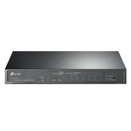 TP-LINK SG1210MPE Switch Smart Easy 10 Puertos Gigabit 8P PoE