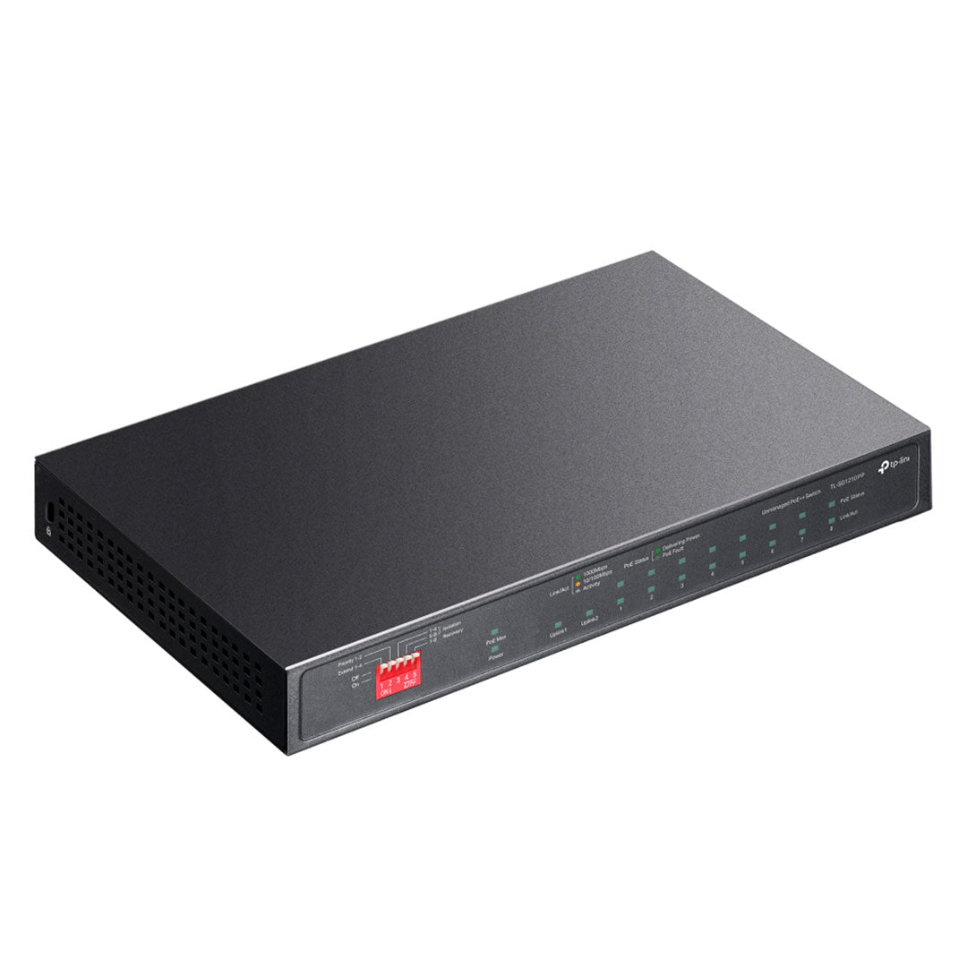 TP-LINK SG1210PP Switch 10 Puertos Gigabit con 8P PoE