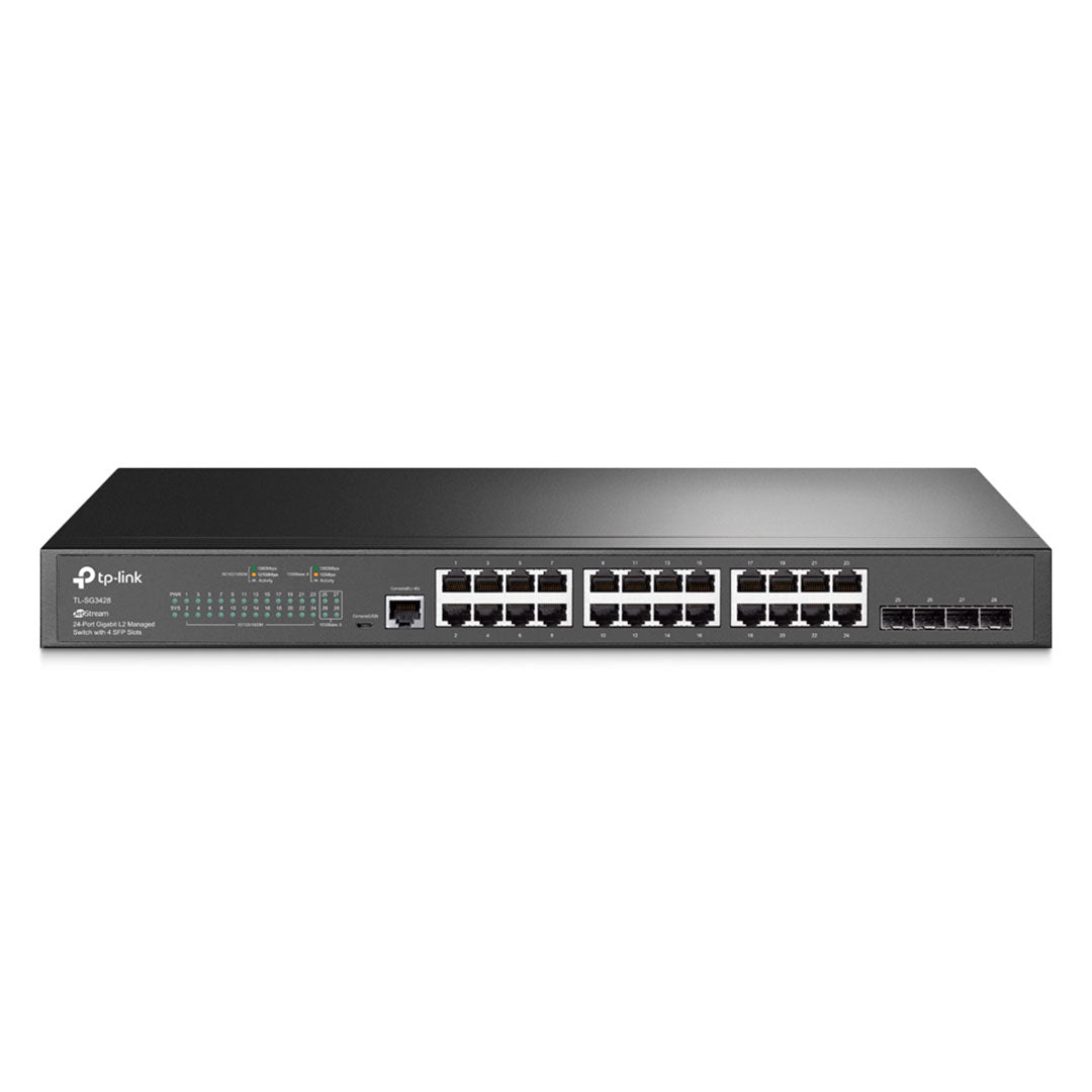 TP-LINK SG3428 Switch Omada 24 Puertos Gigabit y 4SFP