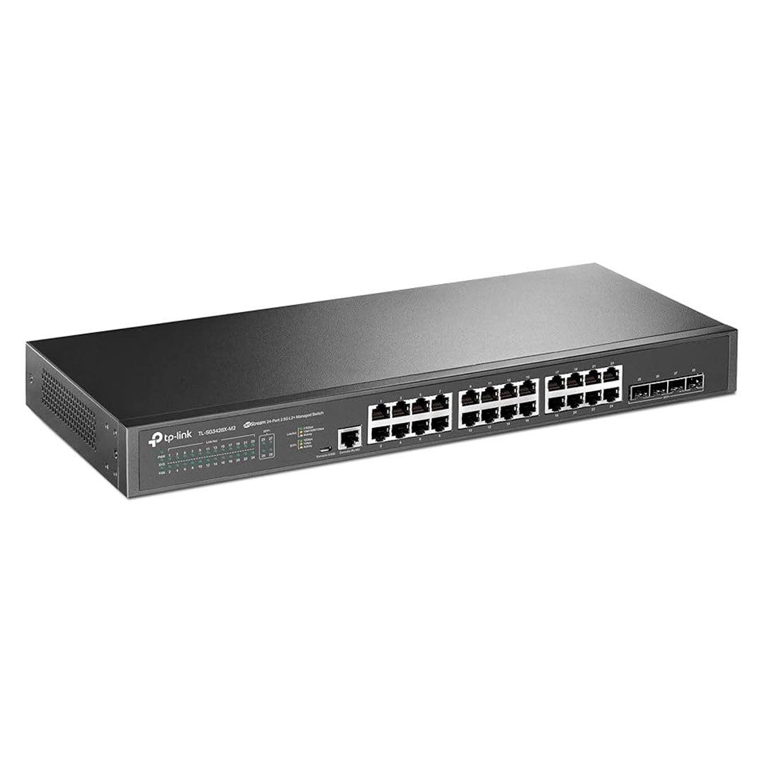 TP-LINK SG3428X-M2 Switch Omada 24 Puertos 2.5Gb 4SFP 10GE L2
