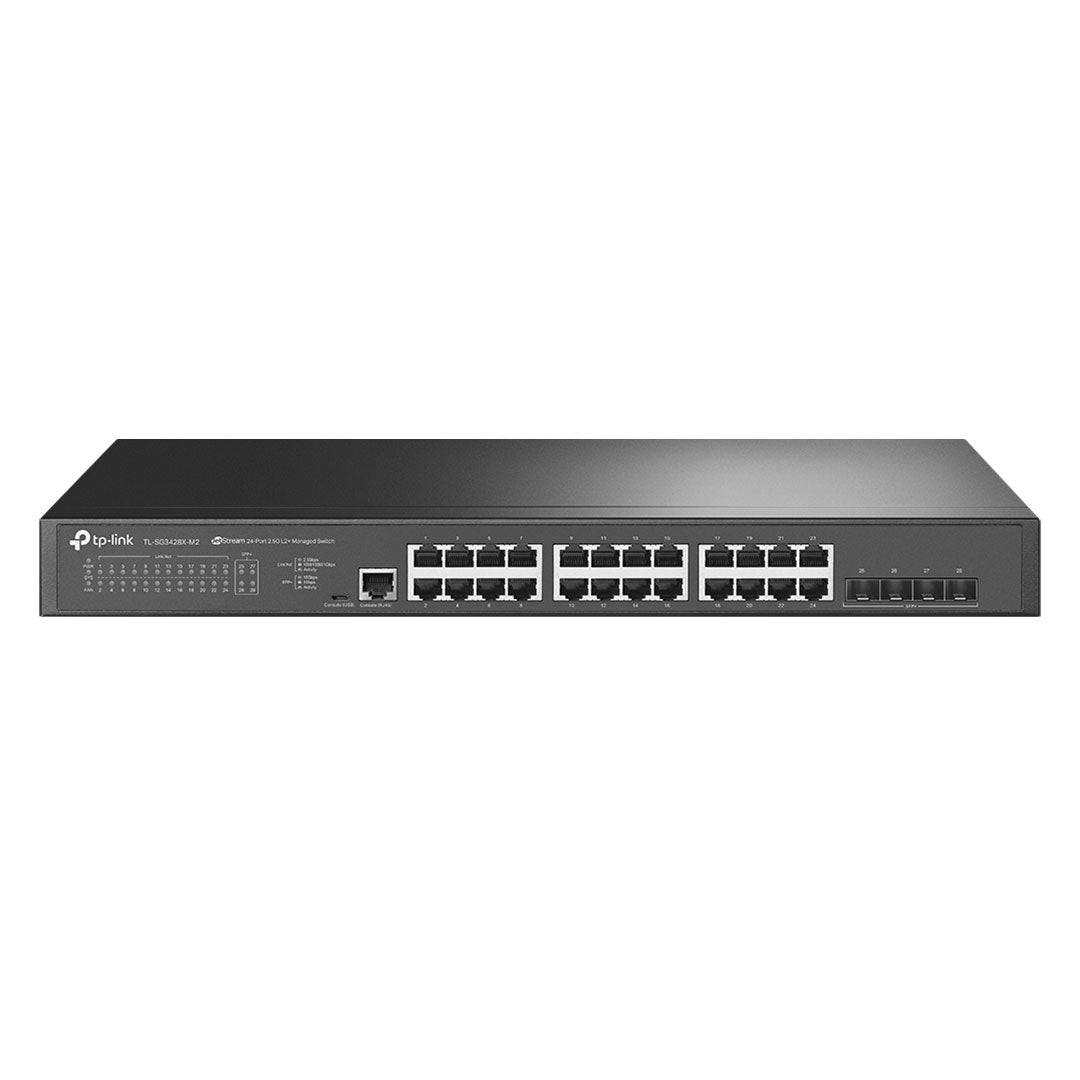 TP-LINK SG3428X-M2 Switch Omada 24 Puertos 2.5Gb 4SFP 10GE L2