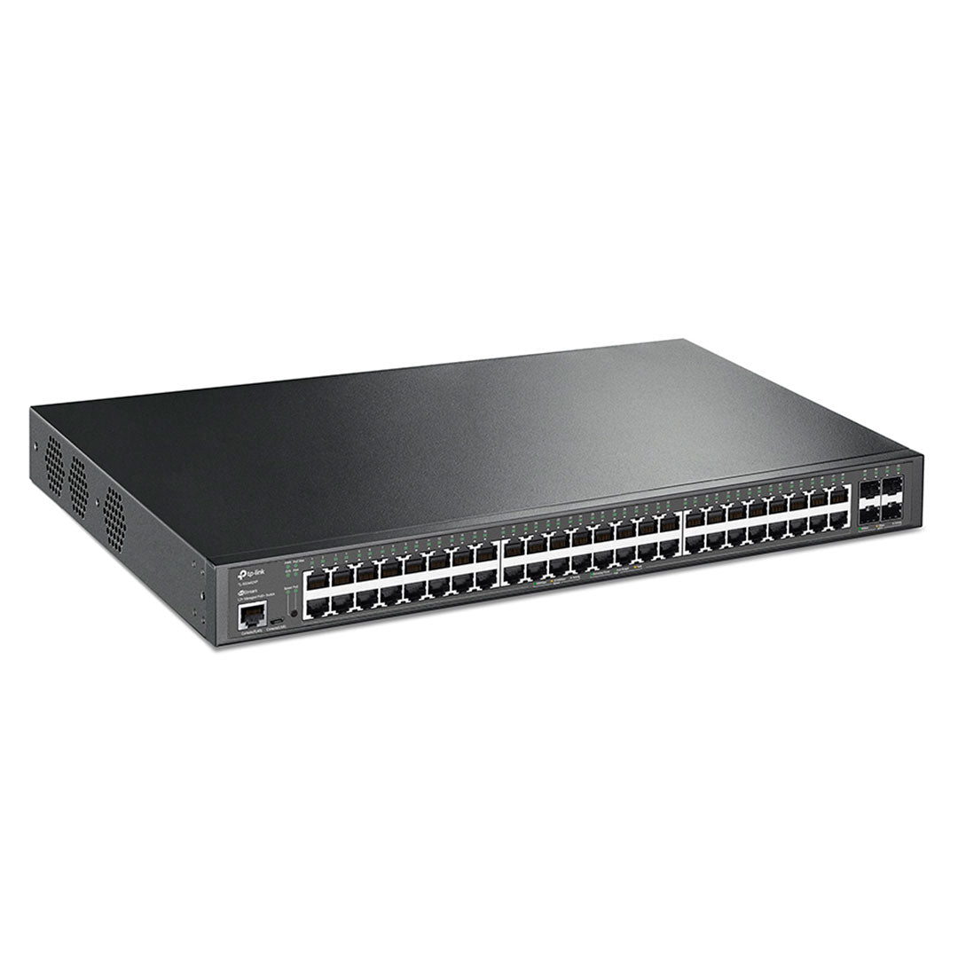 TP-LINK SG3452XP Switch Omada PoE 48 Puertos Gigabit y 4P 10GE SFP L2+