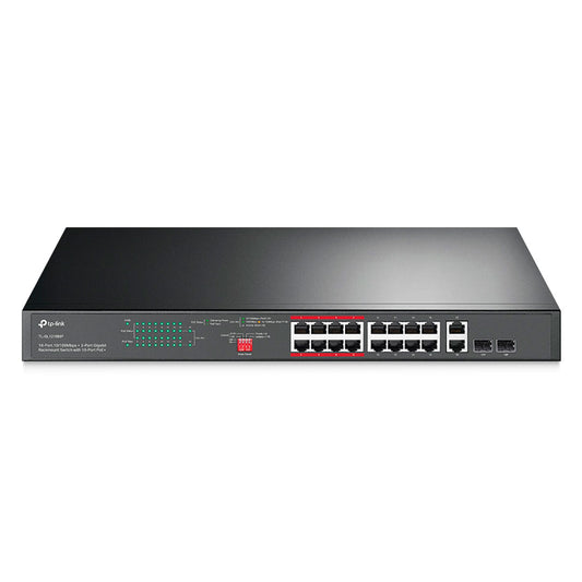 TP-LINK TL-SL1218MP Switch PoE 16 Puertos 10/100Mbps + 2P Gigabit
