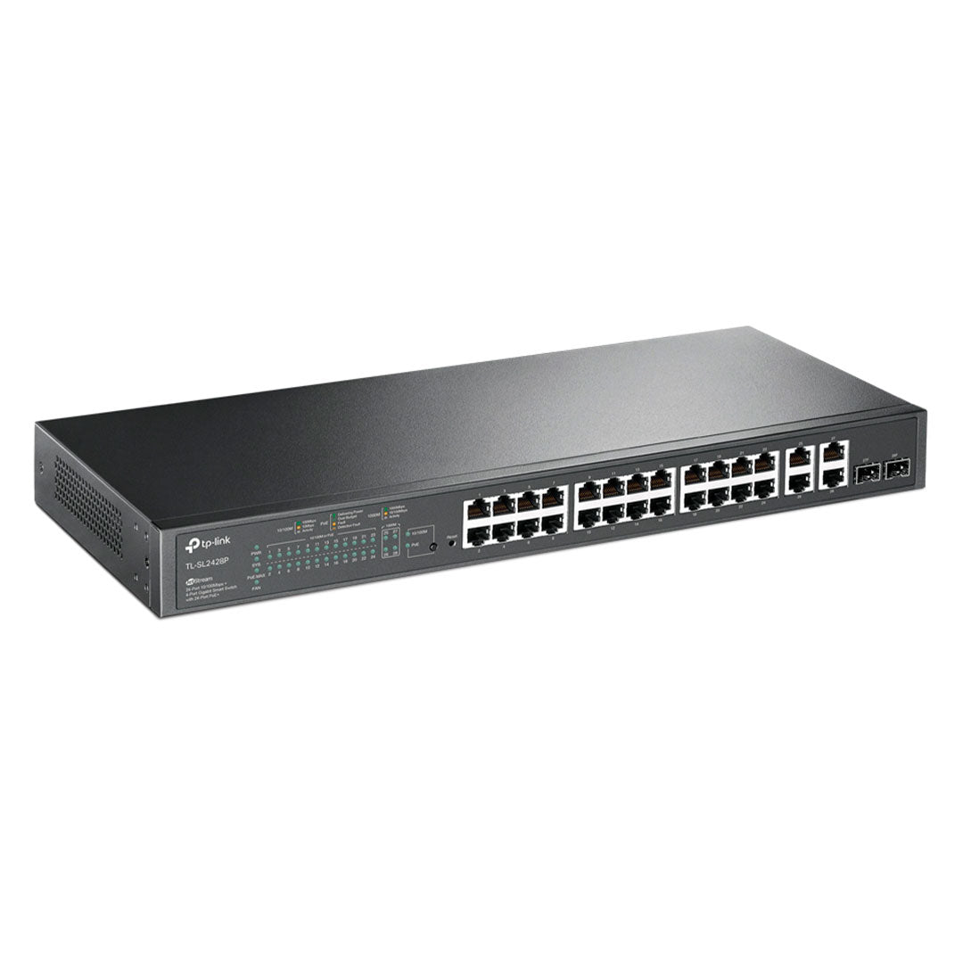 TP-LINK SL2428P Switch Smart Omada PoE 24 Puertos 10/100 4P Gigabit