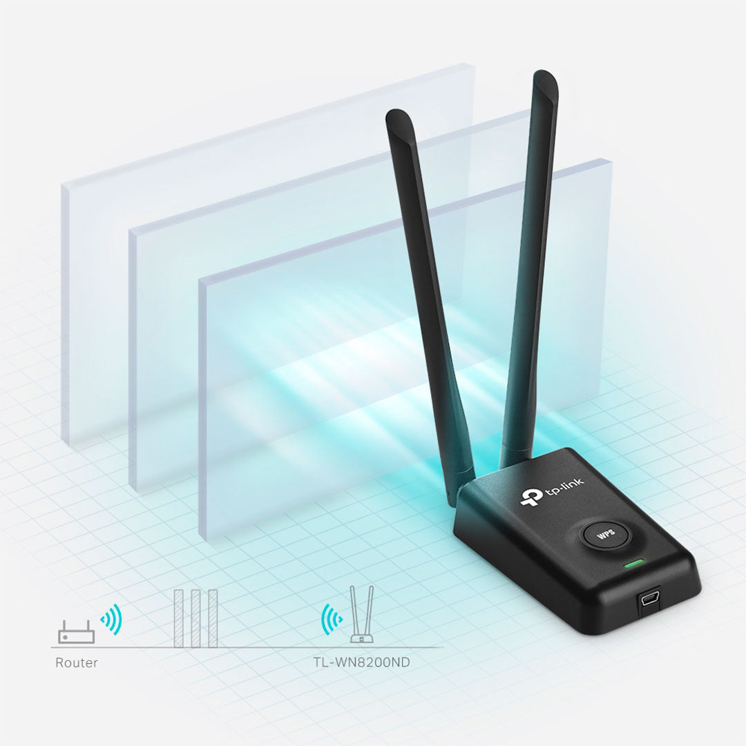 TP-LINK TL-WN8200ND Adaptador USB Inalámbrico 2.4Ghz 300Mbps