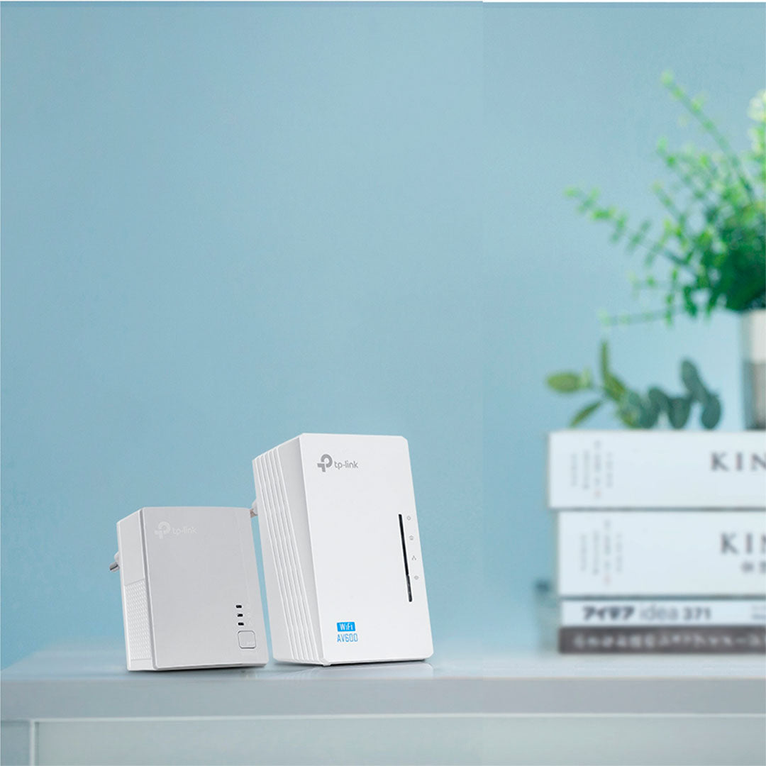 TP-LINK WPA4220-KIT Kit PLC Powerline Extensor de Señal WIFI AV6000