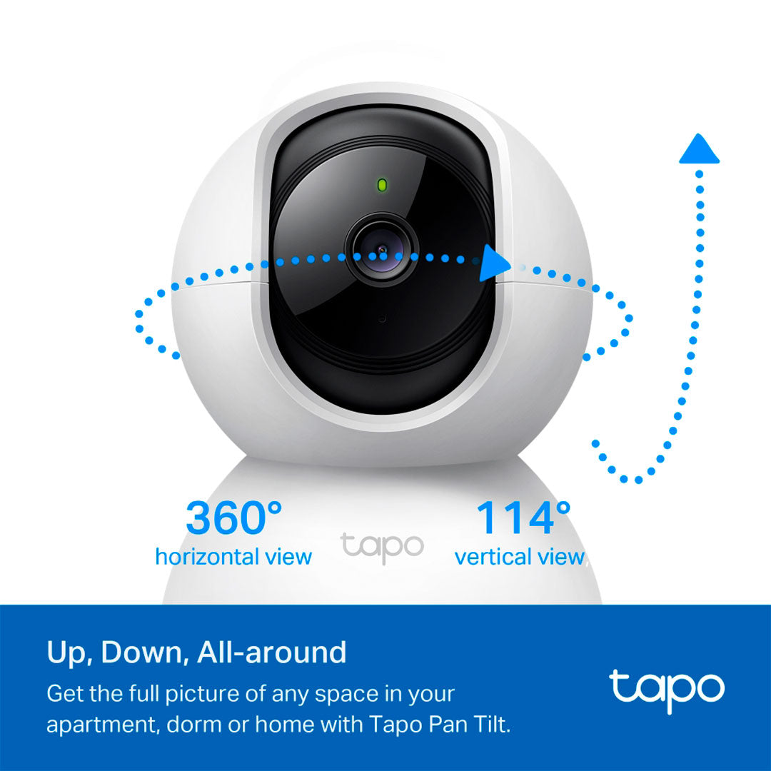 TP-LINK Tapo C200P2 Cámara de Seguridad WIFI 2MP 360°