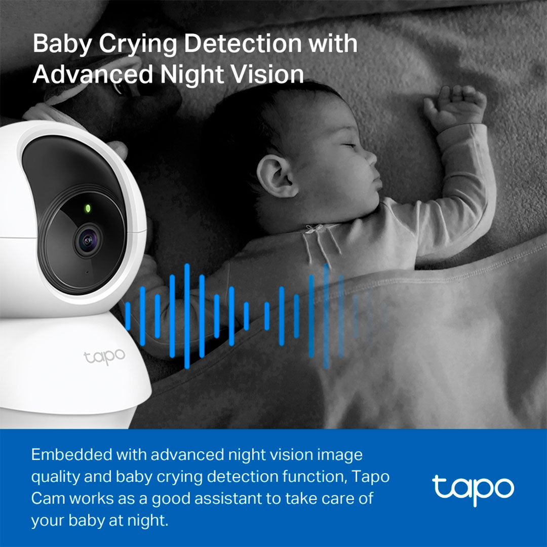 TP-LINK Tapo C200P2 Cámara de Seguridad WIFI 2MP 360°