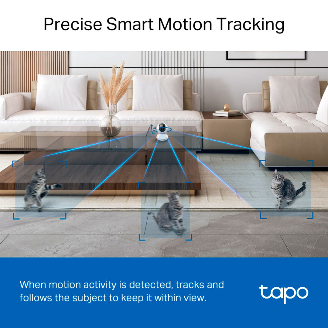 TP-LINK Tapo C230 Cámara de Seguridad WIFI 5MP 3K 360° PT