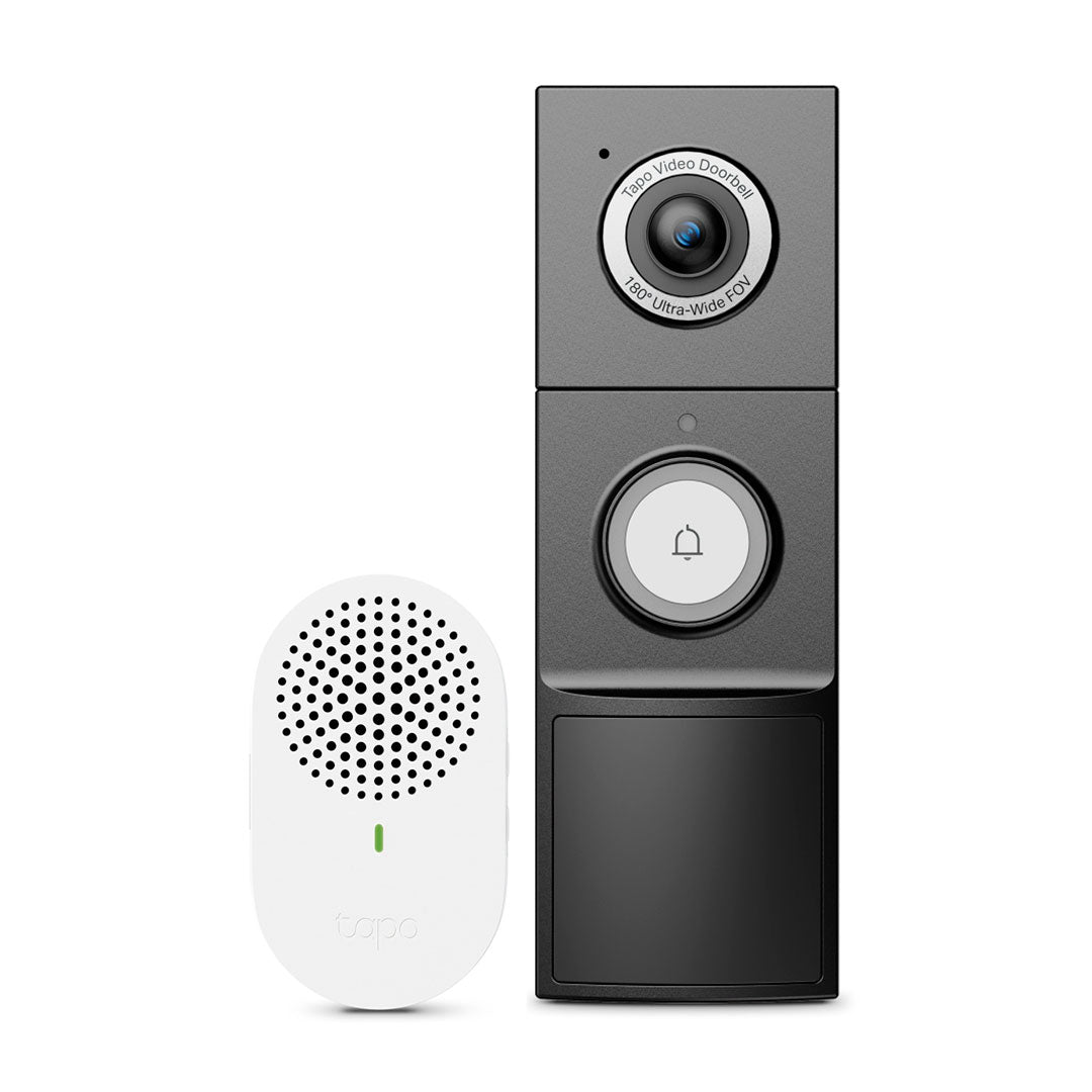 TP-LINK TAPO D225 Timbre, con Cámara de video, 4MP 180° PT