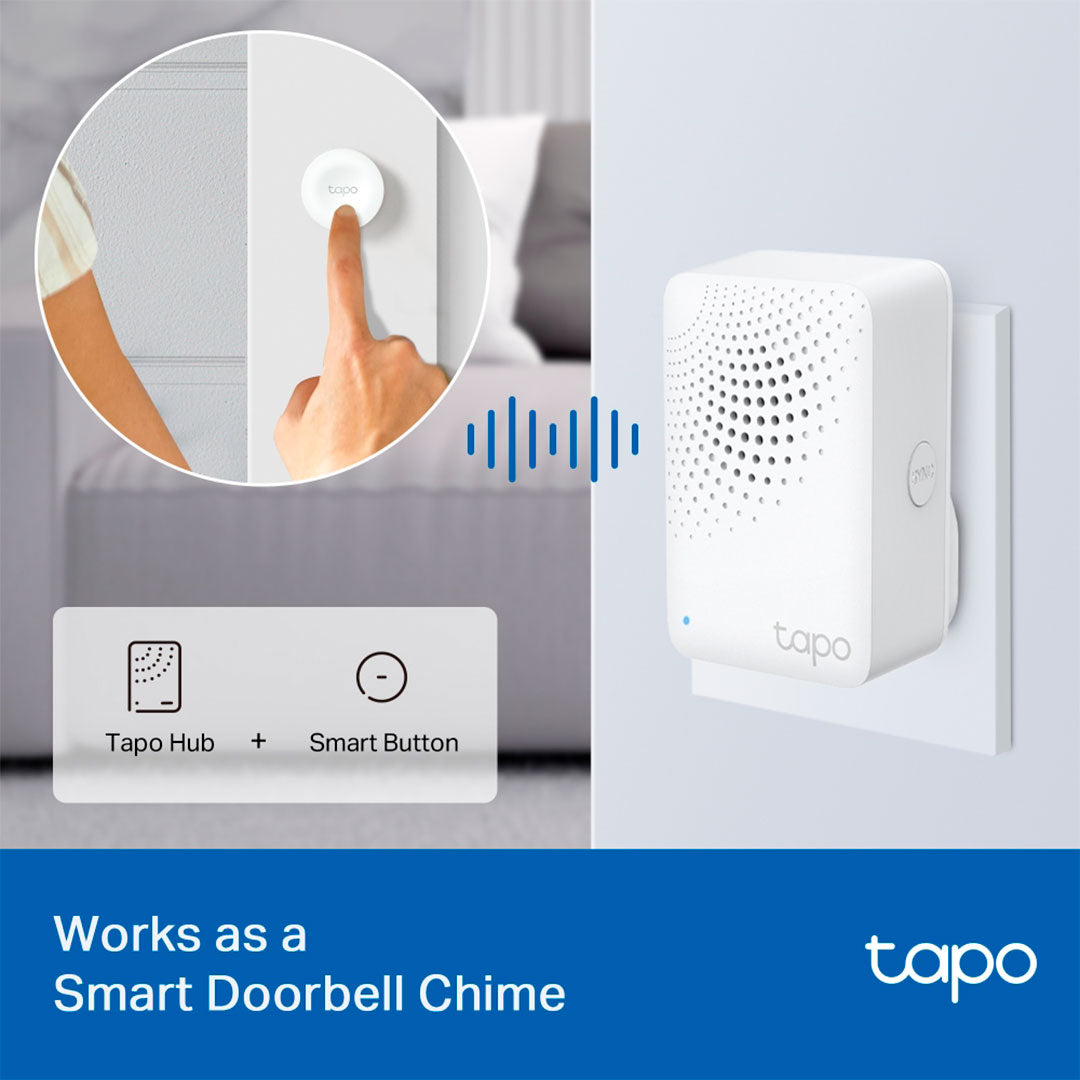 TP-LINK TAPO H100 Smart Hub Inteligente con Alarma WIFI