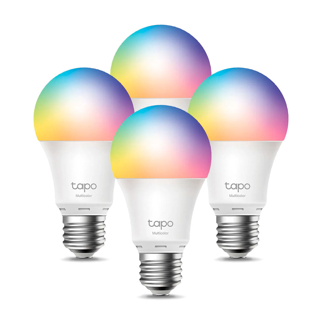 TP-LINK Tapo L530E 4-Pack Foco Inteligente WiFi Multicolor