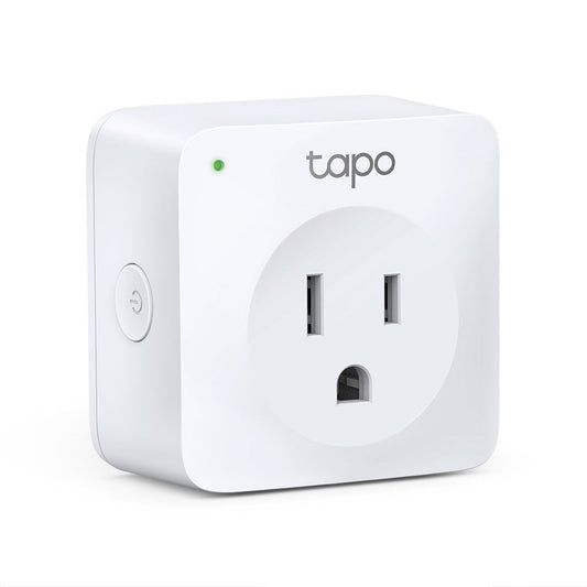 TP-LINK TAPO P100 1-Pack Mini Enchufe Wi-Fi Inteligente de Ahorro Energético