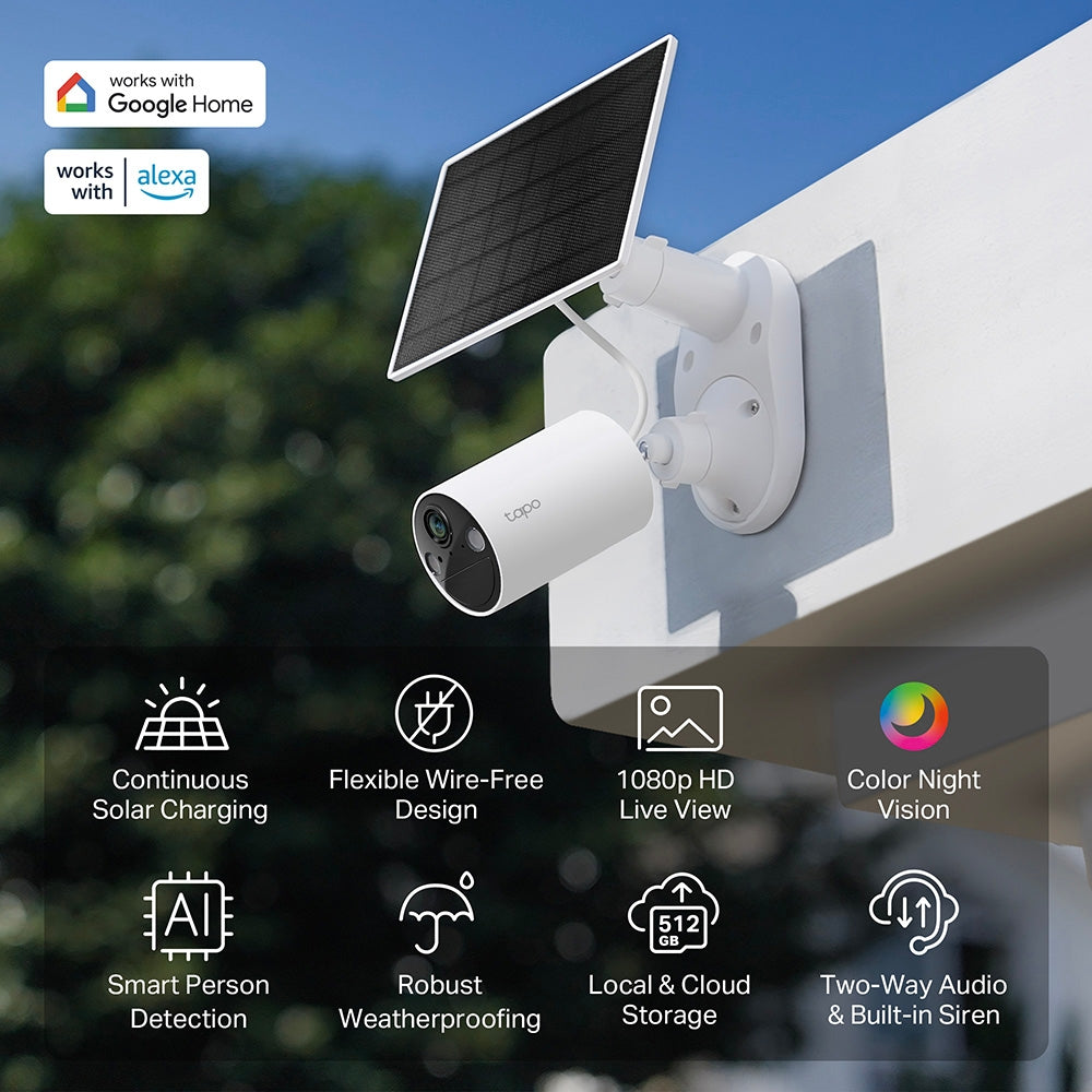 TP-LINK Tapo C402 KIT cámara de seguridad, con energía solar