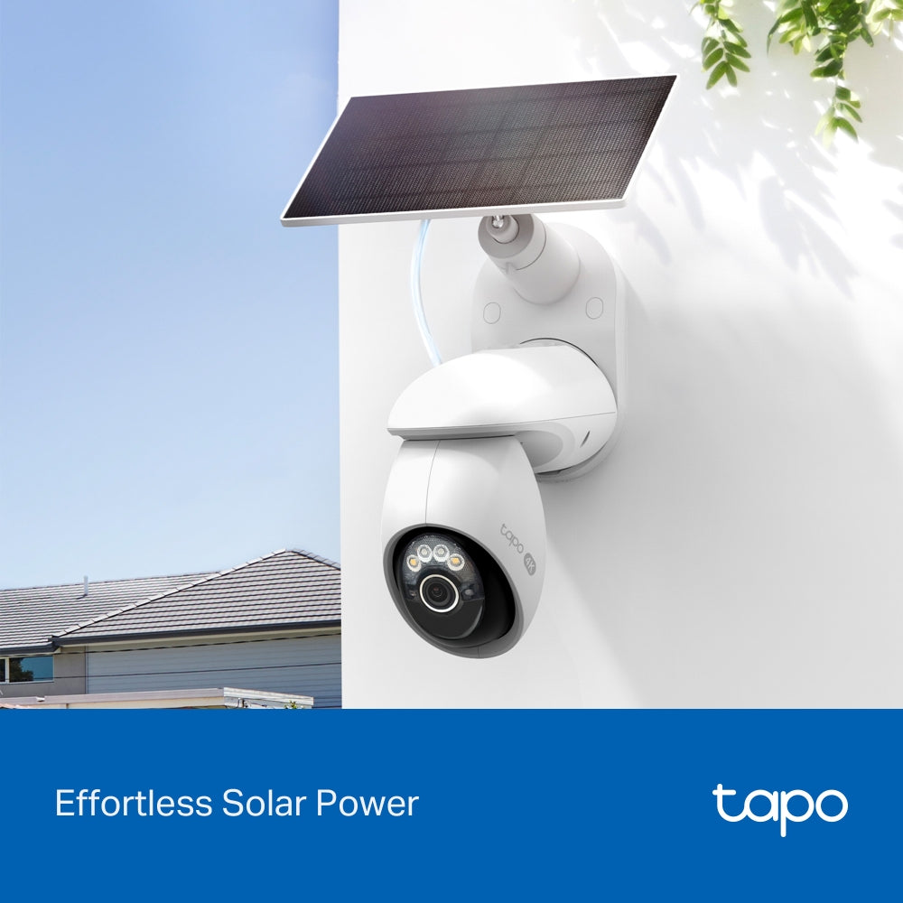 TP-LINK Tapo C660 KIT Cámara de seguridad con energía solar, panorámica e inclinación