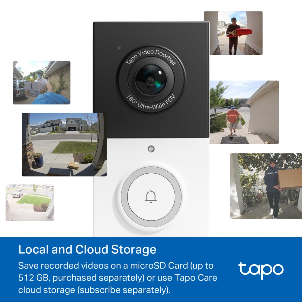TP-LINK Tapo D210 Cámara con timbre, con vídeo.