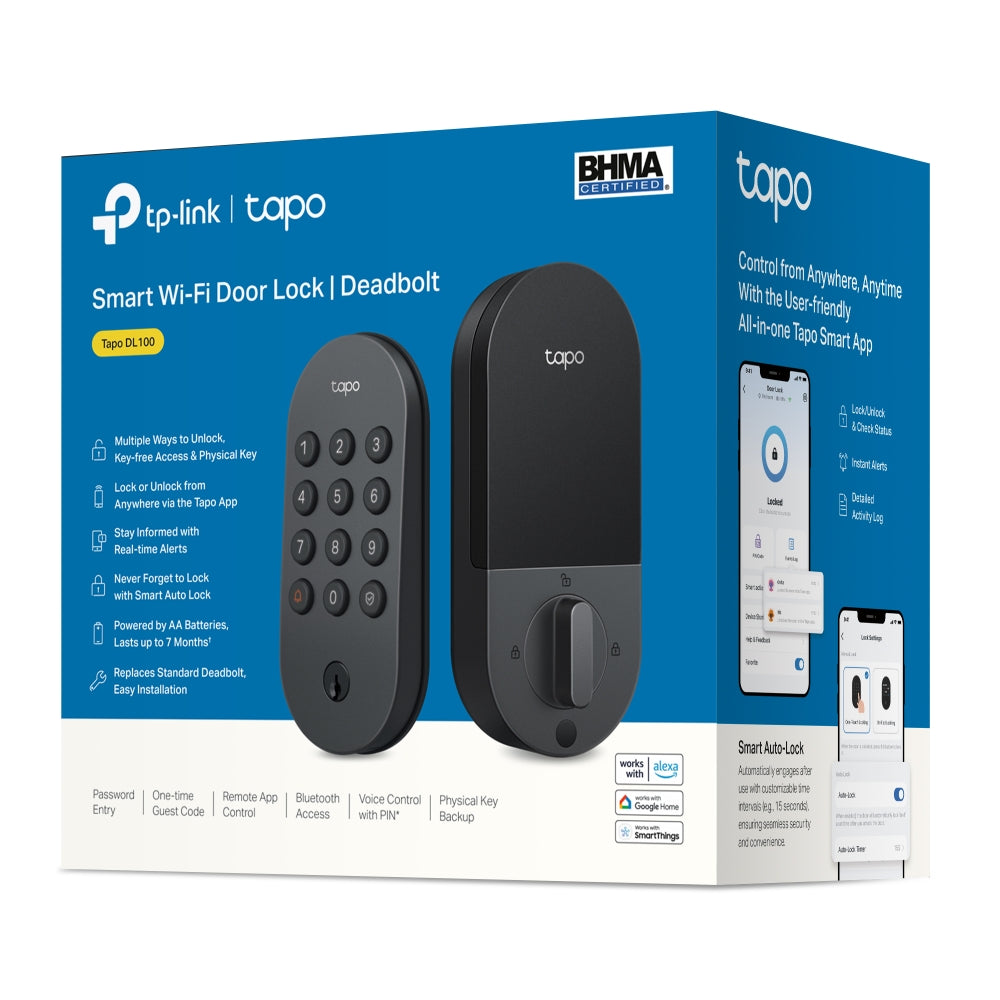 TP-LINK Tapo DL100 Cerradura inteligente