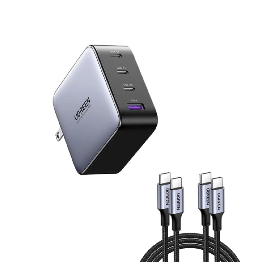 UGREEN CD226 40737 NEXODE Cargador GAN 3USB-C 1USB-A 100W