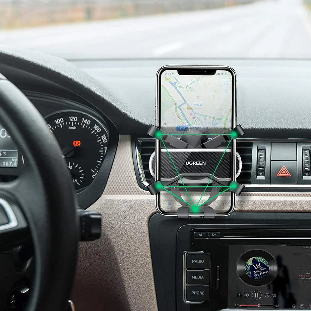 UGREEN LP228 80871 Soporte de Celular para Auto con Rotación 360°