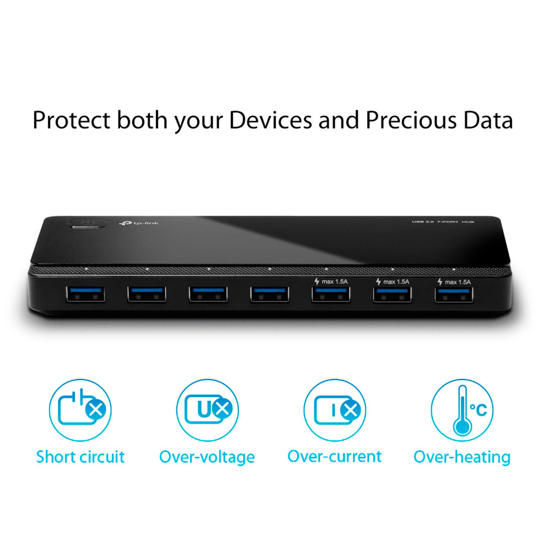 TP-LINK UH700 HUB 7 Puertos USB 3.0