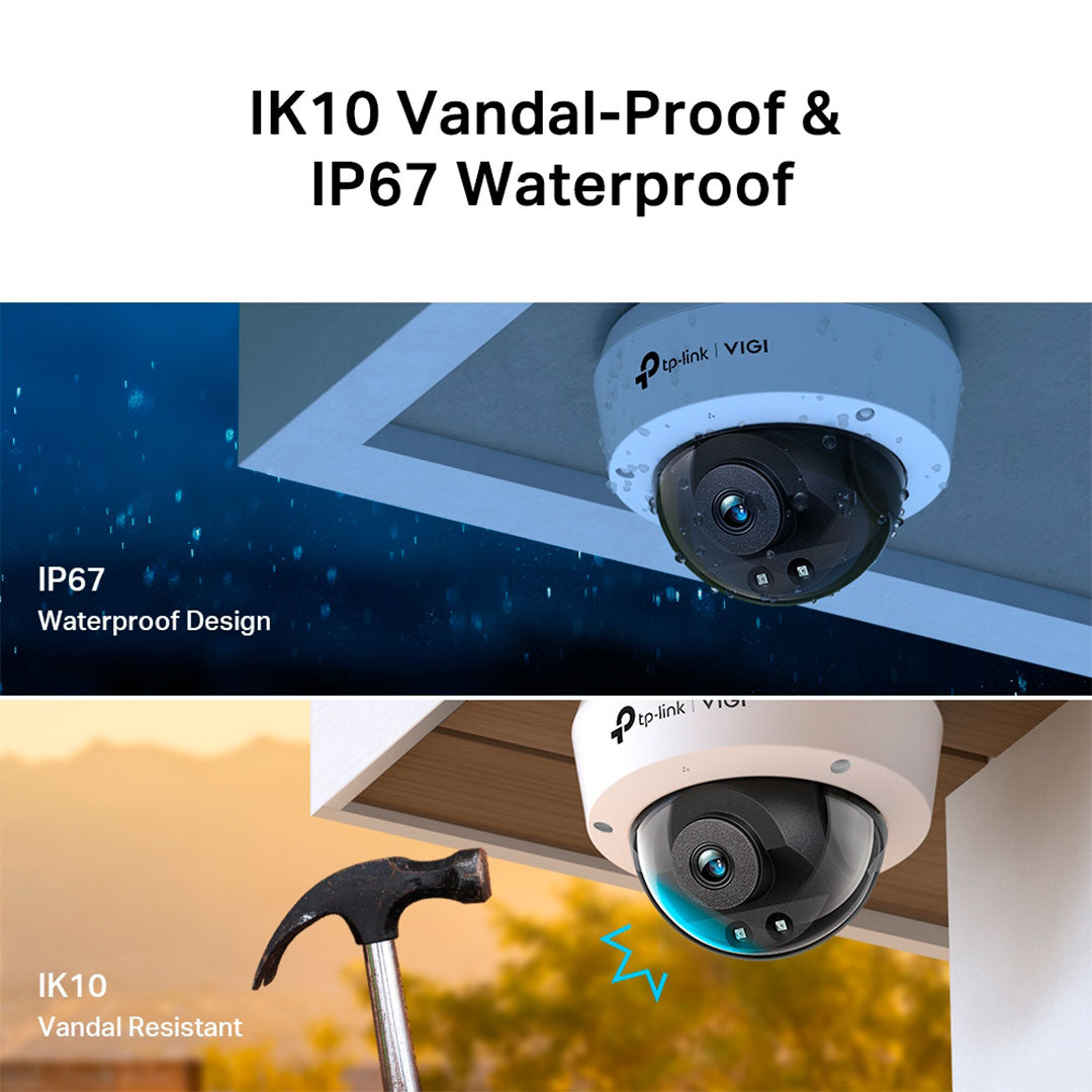 TP-LINK VIGI C230I 4mm Cámara de Seguridad IP PoE 3MP 2K