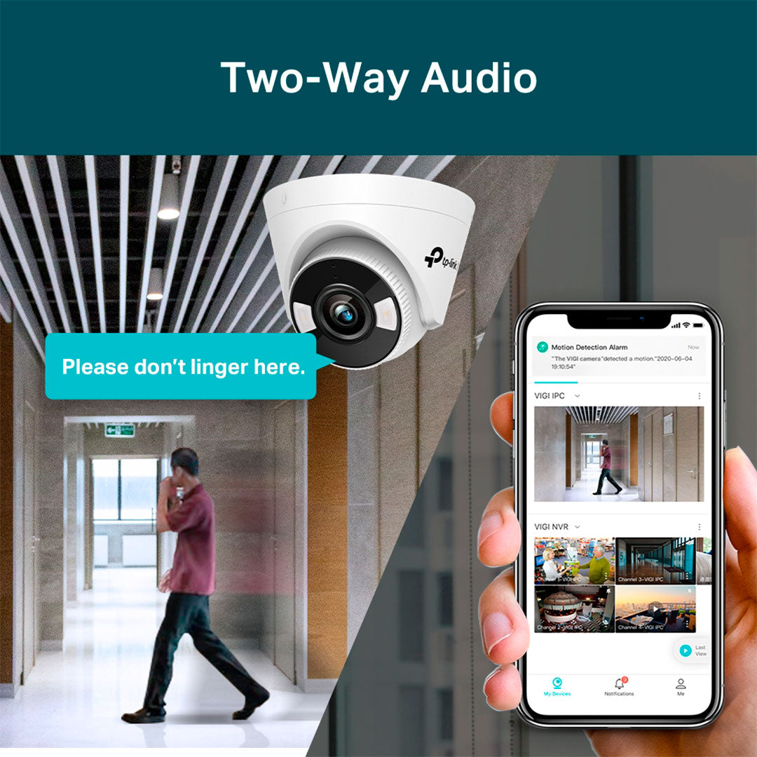 TP-LINK VIGI C440 4mm Cámara de Seguridad IP PoE 4MP 2K+