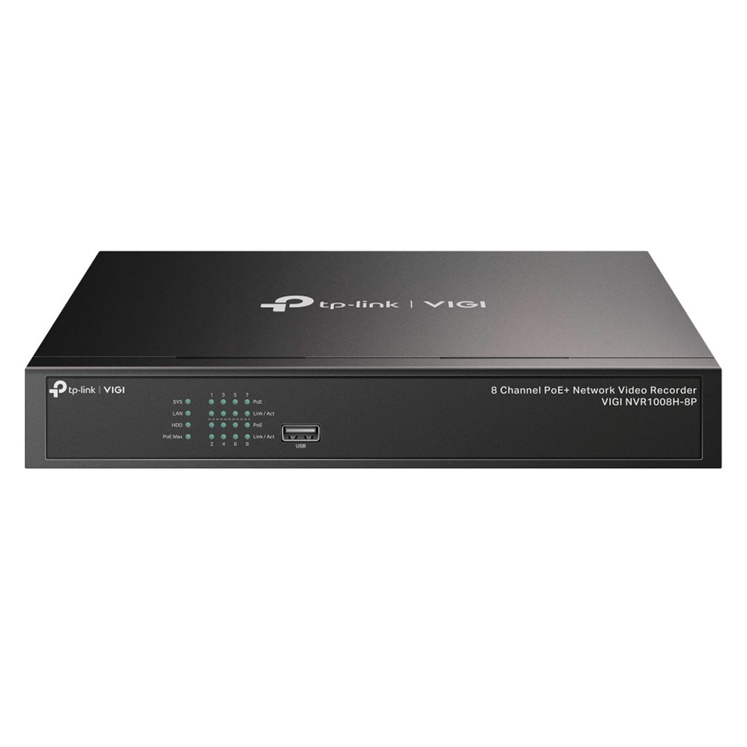 TP-LINK VIGI NK8P-B434I Kit 4 Cámaras Bullet 3MP y NVR 8 Canales