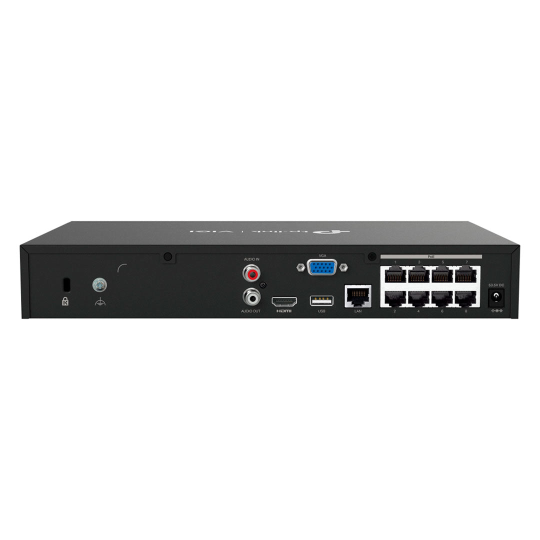 TP-LINK VIGI NK8P-B434I Kit 4 Cámaras Bullet 3MP y NVR 8 Canales