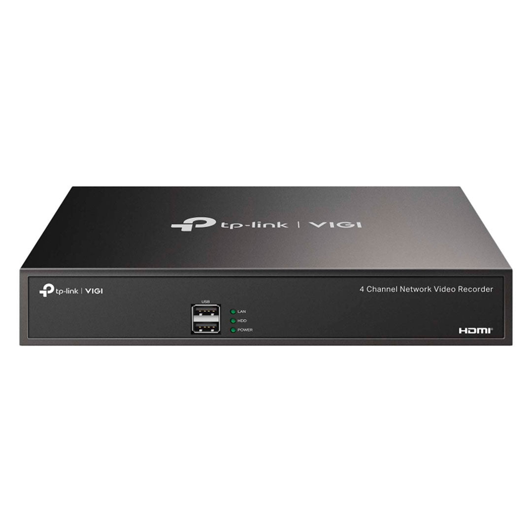 TP-LINK VIGI NVR1004H Grabador de Video NVR 4 Canales 4K 1HDD