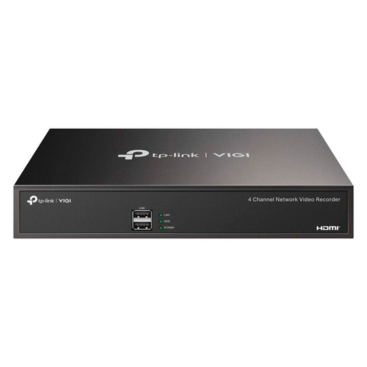 TP-LINK VIGI NVR1004H Grabador de Video NVR 4 Canales 4K 1HDD