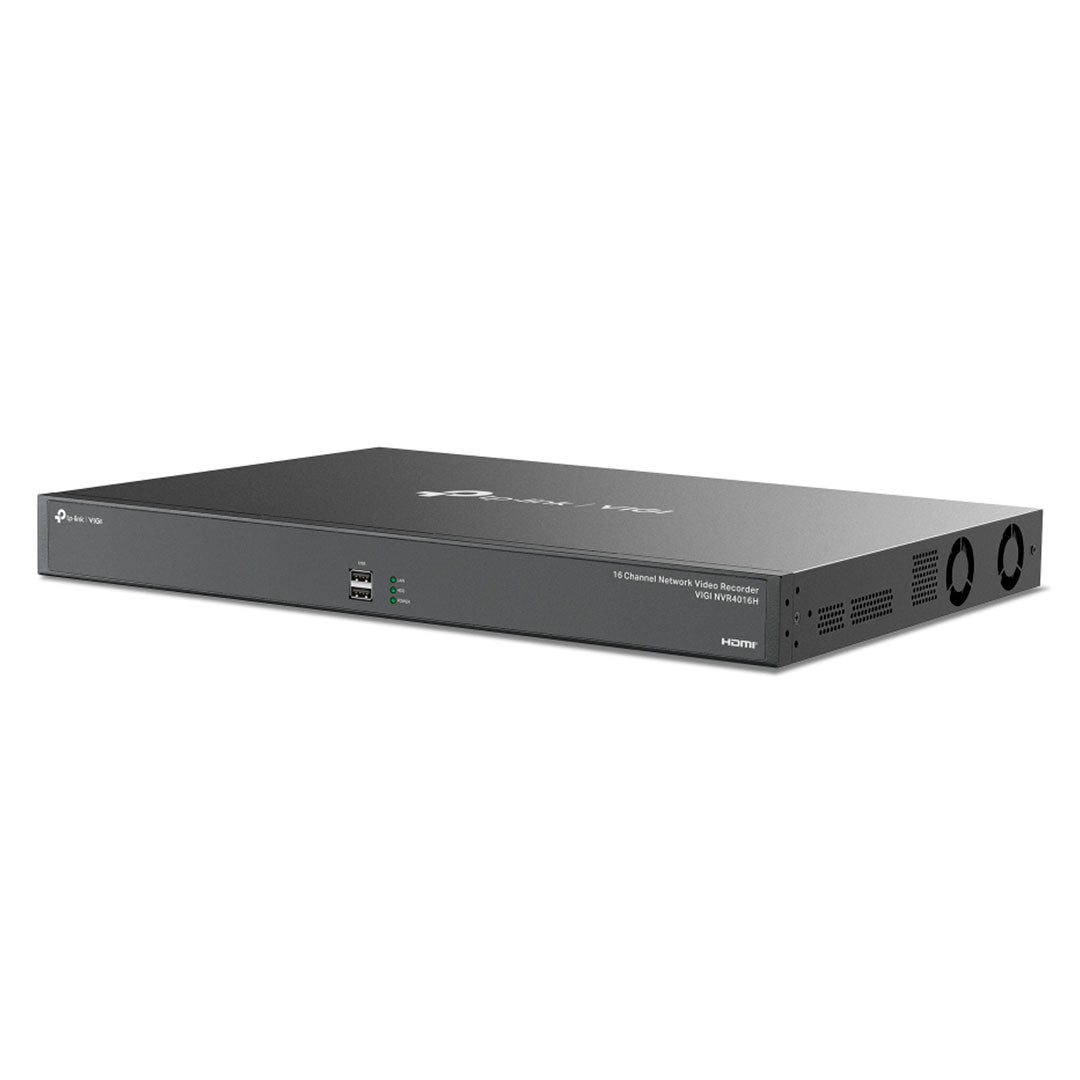 TP-LINK VIGI NVR4016H Grabador de Vídeo NVR 16 Canales 4K 4 Bahias SATA