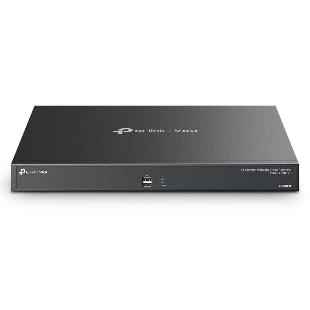 TP-LINK VIGI NVR4016H Grabador de Vídeo NVR 16 Canales 4K 4 Bahias SATA