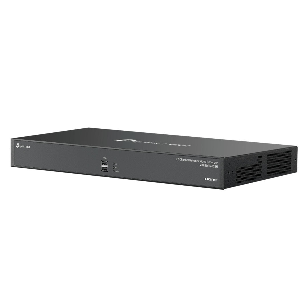 TP-LINK VIGI NVR4032H Grabador de Vídeo NVR 32 Canales 4K 4 Bahías SATA