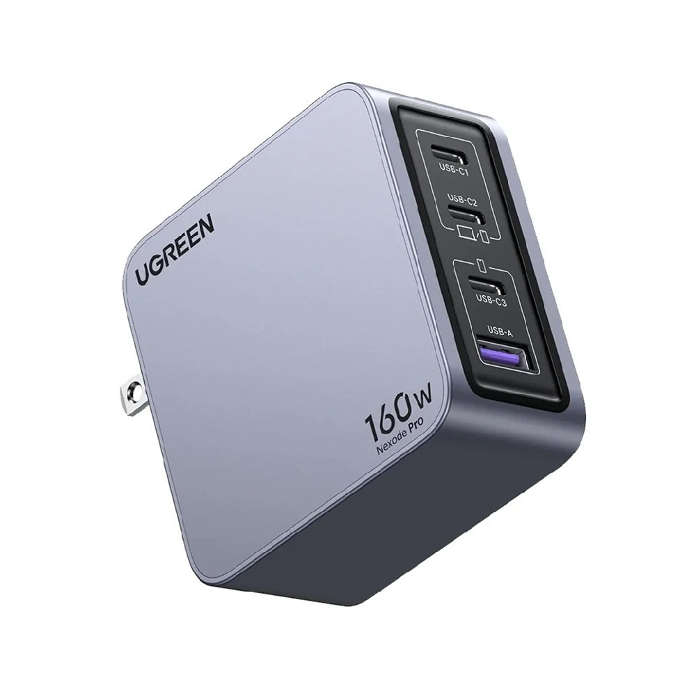 UGREEN X763 25876 NEXODE PRO Cargador 160W con Cable 1USB-A 3USB-C para iPhone