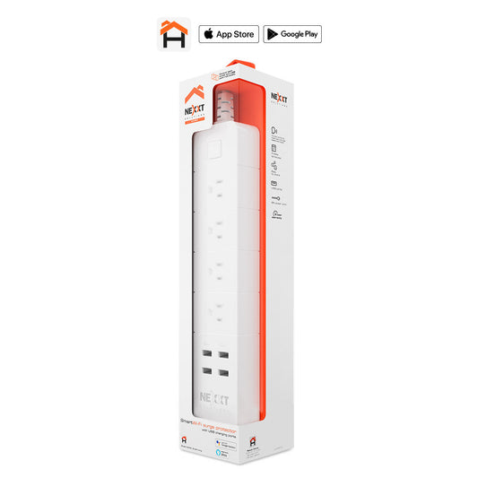 NEXXT SOLUTIONS NHP-E610 Regleta Protectora de Sobretensiones Inteligente Wifi
